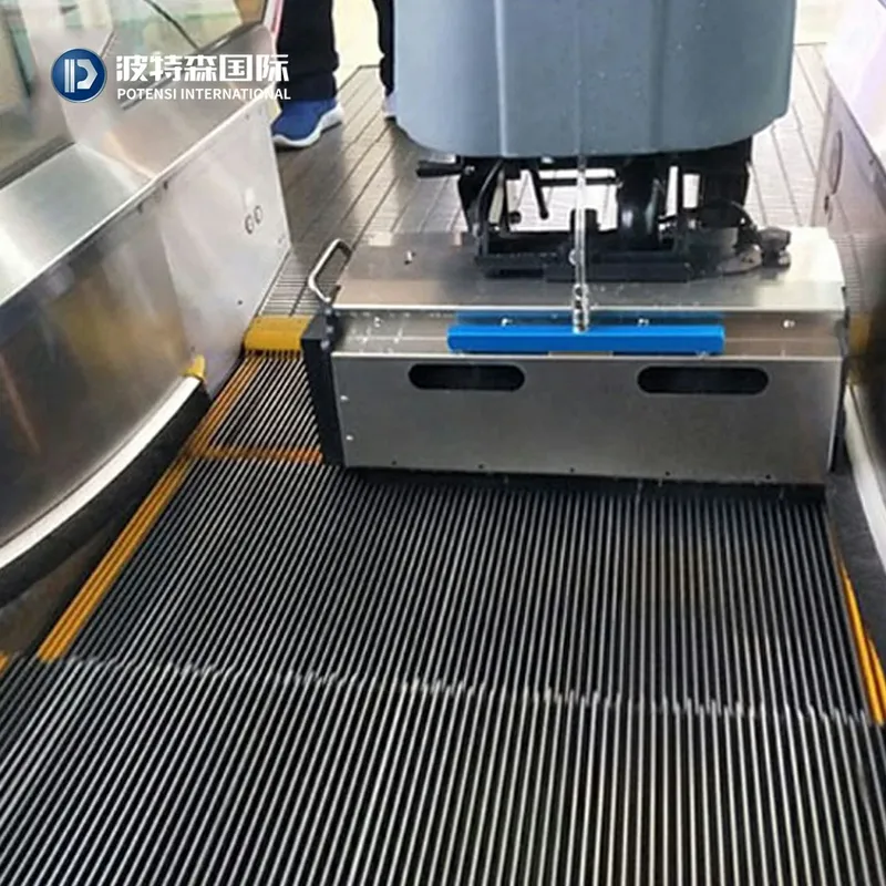Escalator Cleaning Machine AT510 Automatic Escalator Step Cleaner丨Potensi Elevator